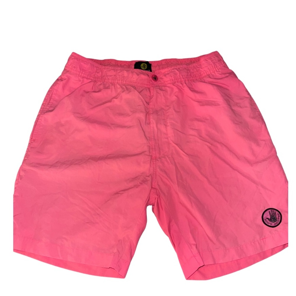 Vintage BODY Glove Surf & Swim Shorts: Male Size 32: Pink